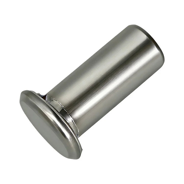 Remache de acero macizo de cabeza plana para fijación industrial
