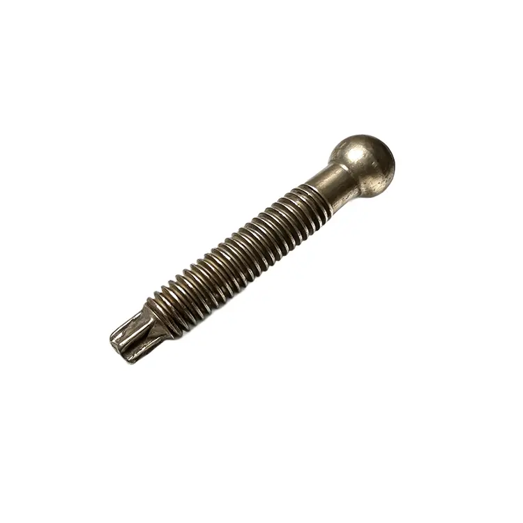 Tornillo roscado de rótula tratado térmicamente para varillaje automotriz