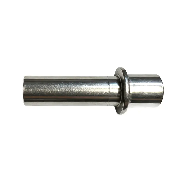 Buje de hombro con bridas de acero hueco para equipos de automatización