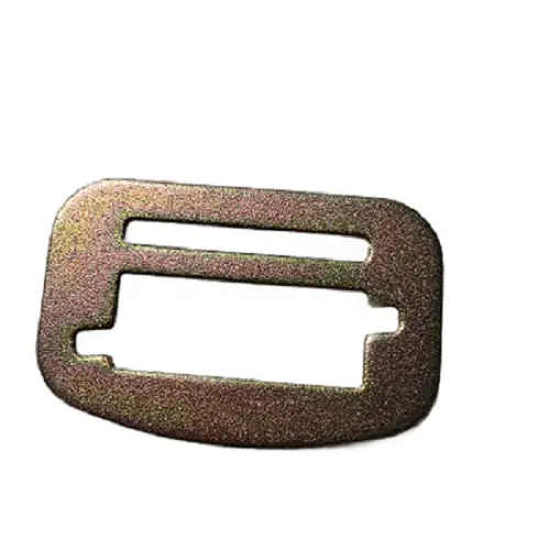 Ajustador de hebilla deslizante de correa de metal para cinturón de seguridad y correa para exteriores