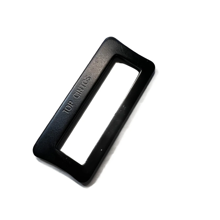 Hebilla de bucle deslizante de correas rectangulares para accesorios de mochila y cinturón